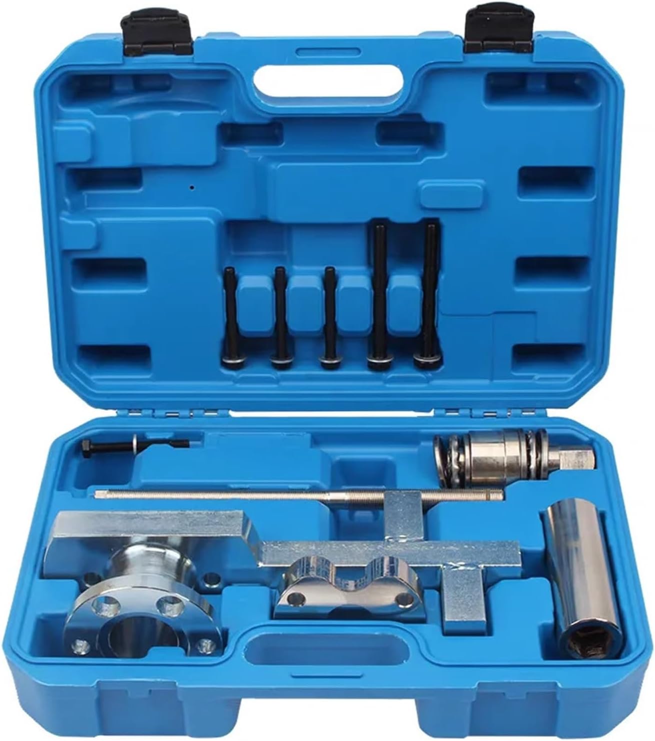 Crankshaft Pulley Removal Install Tool Compatible with Jaguar Land Rover 3.0 V6, 5.0 V8 303-1437 303-1438 303-1439 303-1440 303-1441