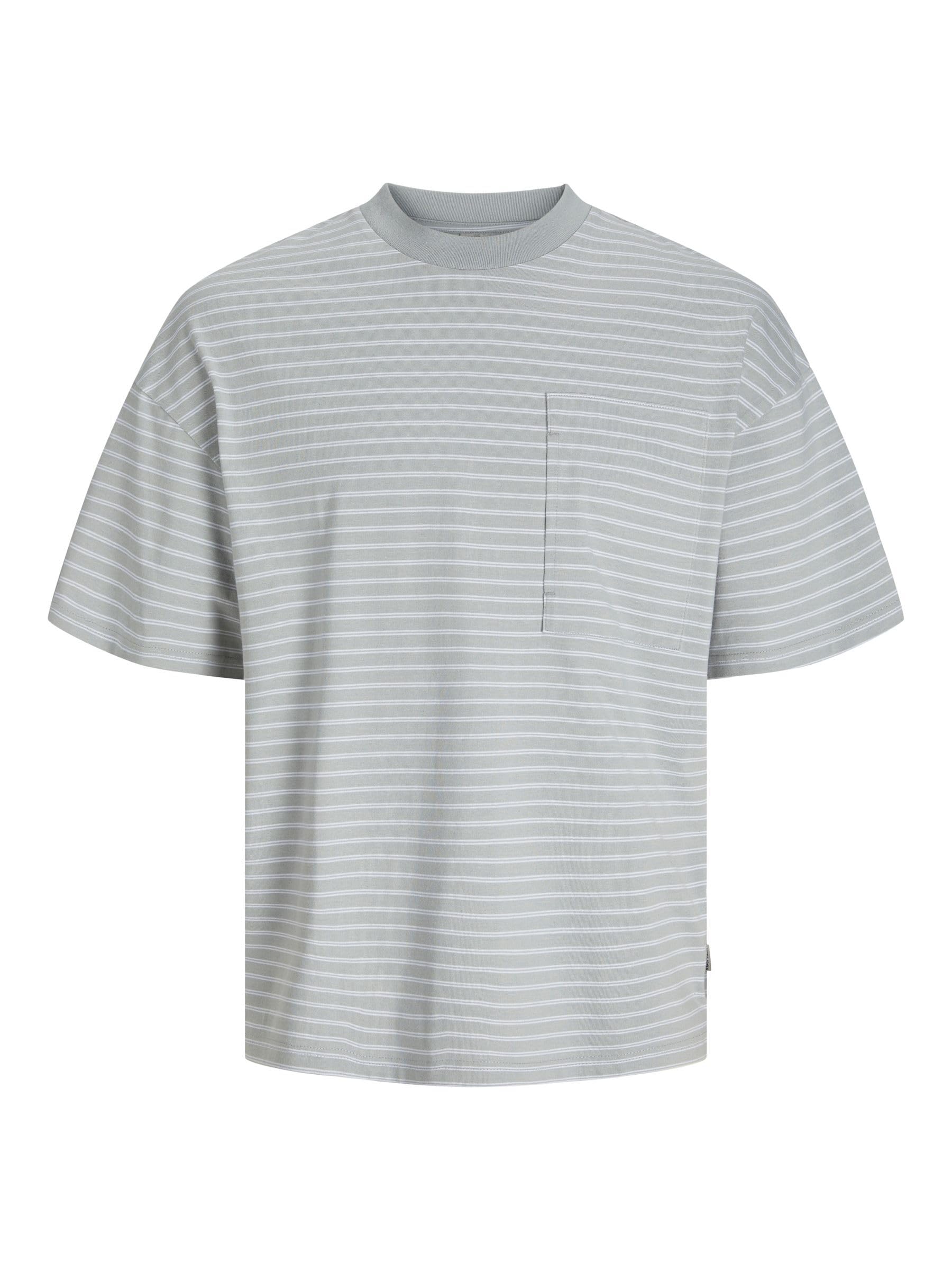 JACK&JONES JCOTANICAL Stripe Tee SS Crew Neck SN, High-Rise, M