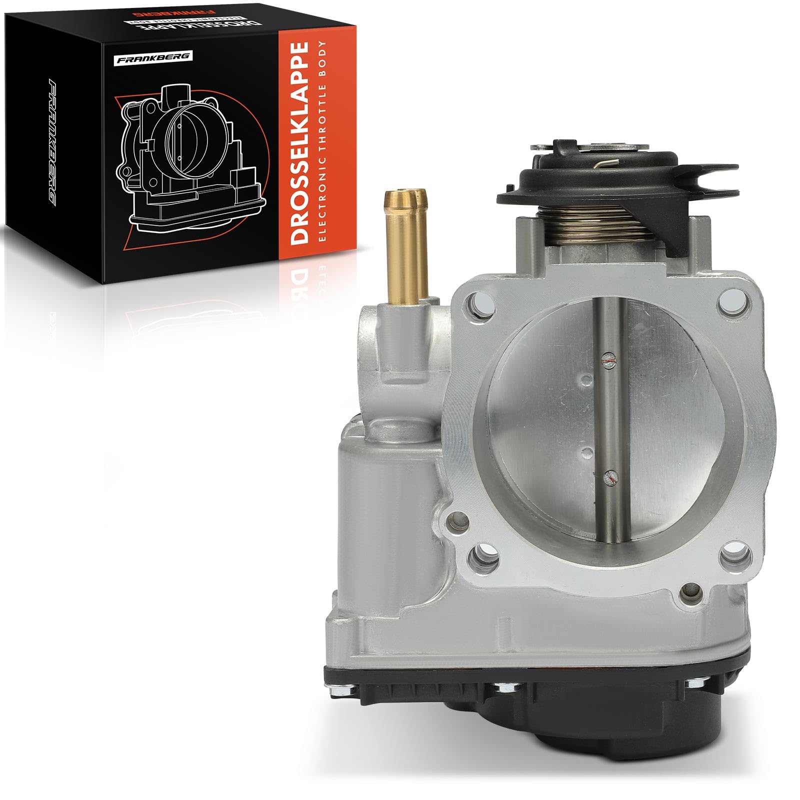 Frankberg Drosselklappenstutzen Benzin Kompatibel mit Toledo II 1M2 2.3L 1998-2000 Bo.ra 1J2 1J6 2.3L 1998-2000 Golf IV 1J1 1J5 2.3L 1997-2006 Pas.sat 3B2 3B5 Replace# 021133064B