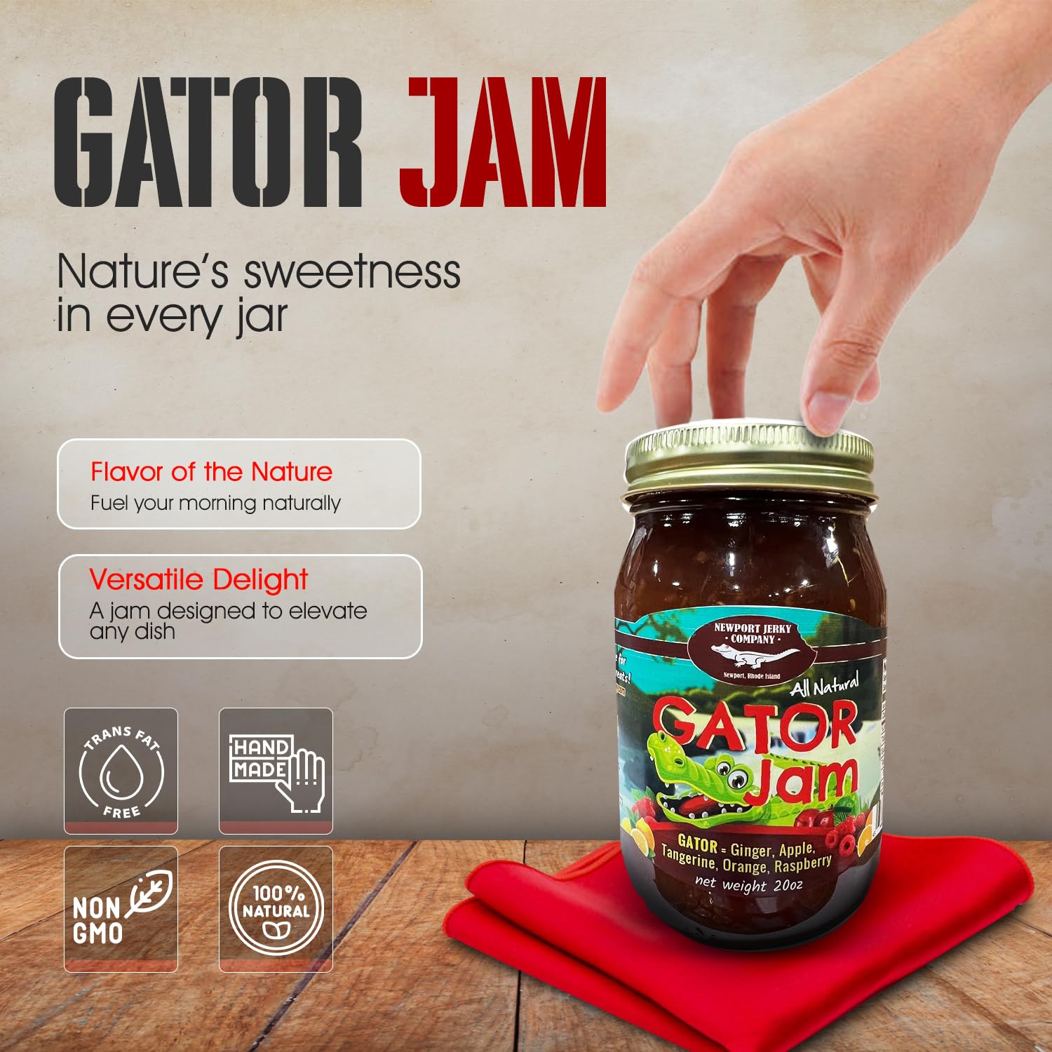 ちゃまるPORTER JAM  MADE Door County Blend Jam 9 oz. - Seaquist Orchards