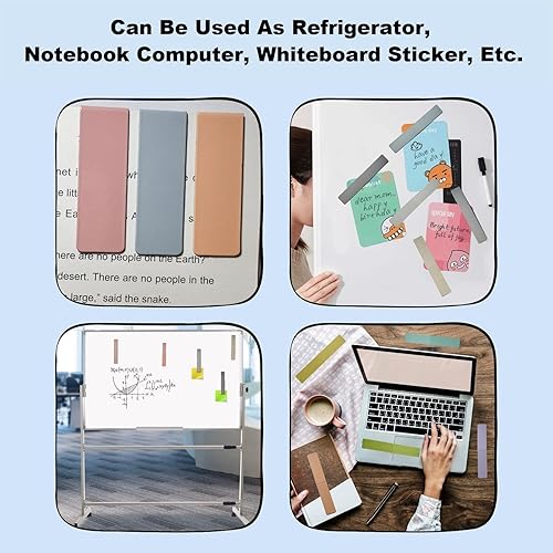 Miniatura 5 de 15 marcapáginas magnéticas, clips magnéticos para marcadores de página, para amantes de los libros, lectores, estudiantes, profesores, escuela,