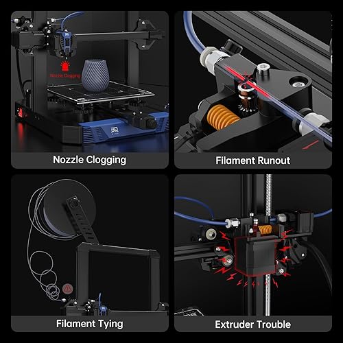 Miniatura 3 de BIGTREETECH SFS V2.0 Sensor inteligente de desconexión de filamentos - Sensor fotoeléctrico bidireccional para filamento de 0.069 in