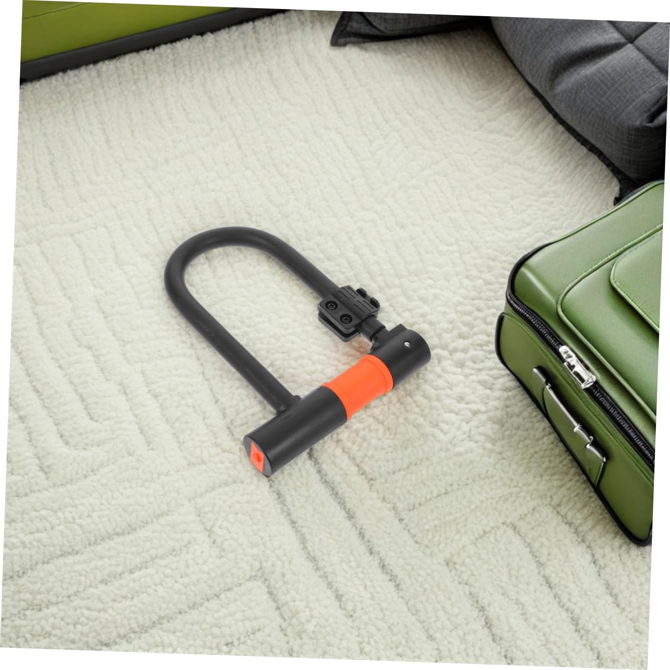 SUPVOX Lucchetto u Per Biciclette e Scooter Costruito in Acciaio Legato e Antifurto Portatile Resistente Alle Manomissioni e Adatto Per Condizioni Atmosferiche Variabili