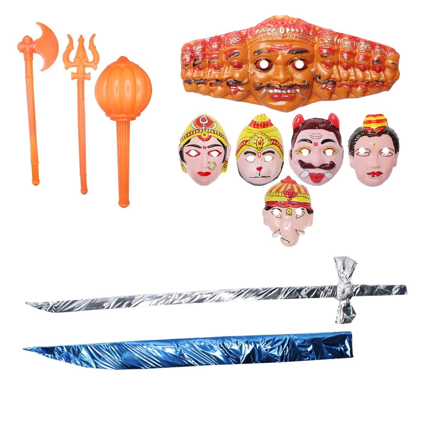 LEYSIN Dussehra and Navratri Festival Combo of Role Play Dussehra Toys Navratri Kanjak Poojan Gift Items for Kids (B0BG2MF4S2) Amazon Price History, Amazon Price Tracker