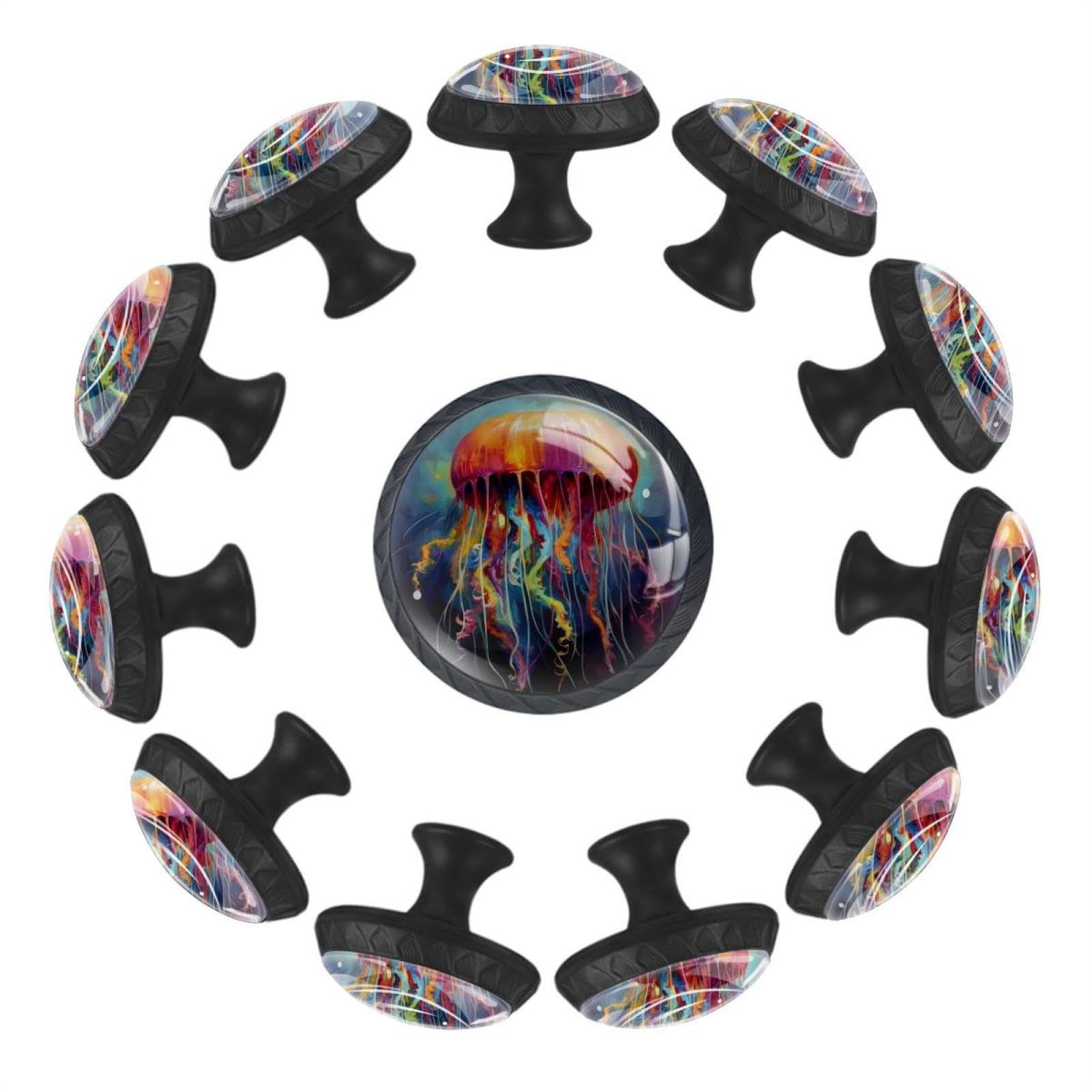 Boutons de tiroir ronds transparents pour harmoniser les meubles de votre chambre