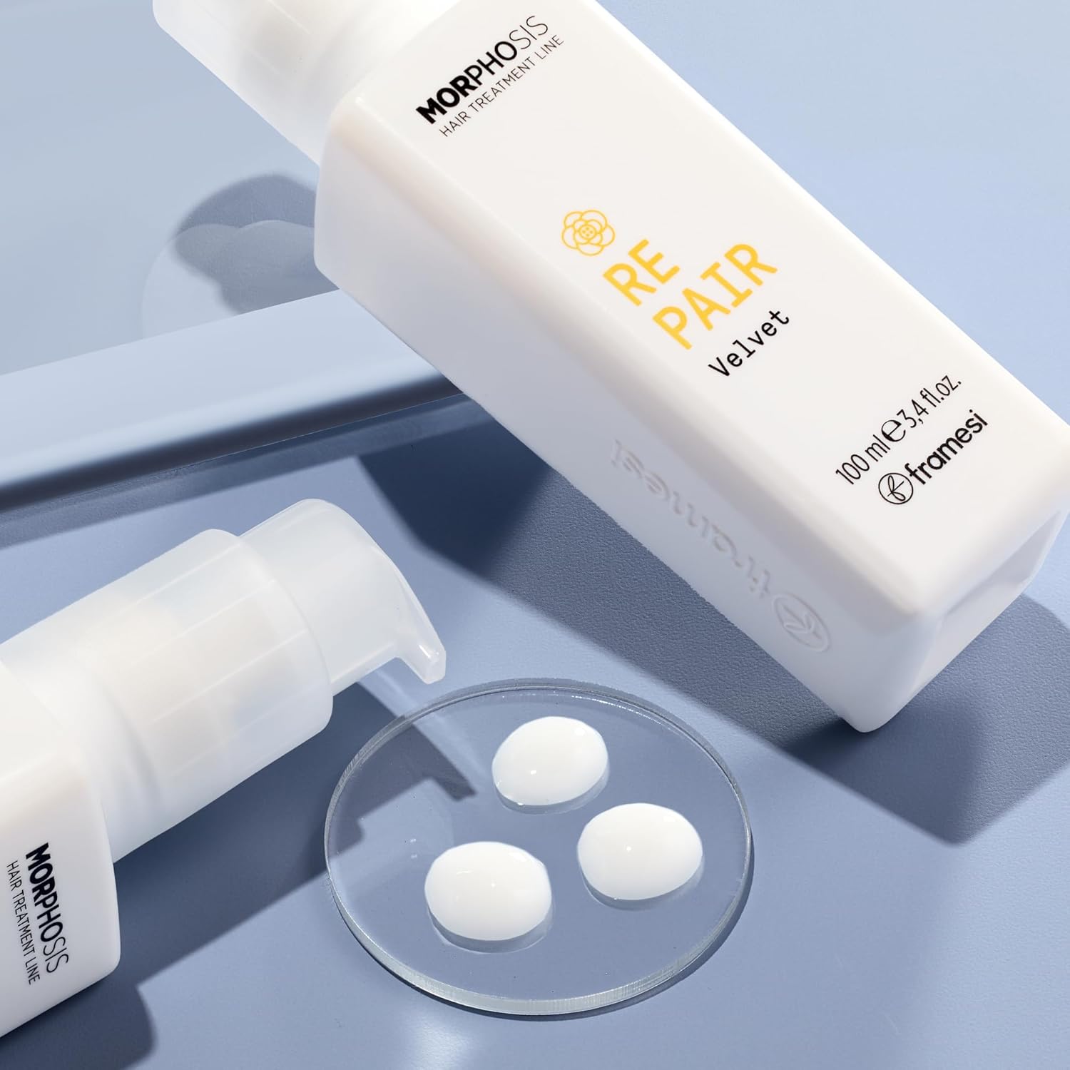 FRAMESI Morphosis Repair Velvet 3.4 fl oz, Leave In Conditioner, Moisturizes and Strengthens Hair, Natural Ingredients, Color Safe - Image 5