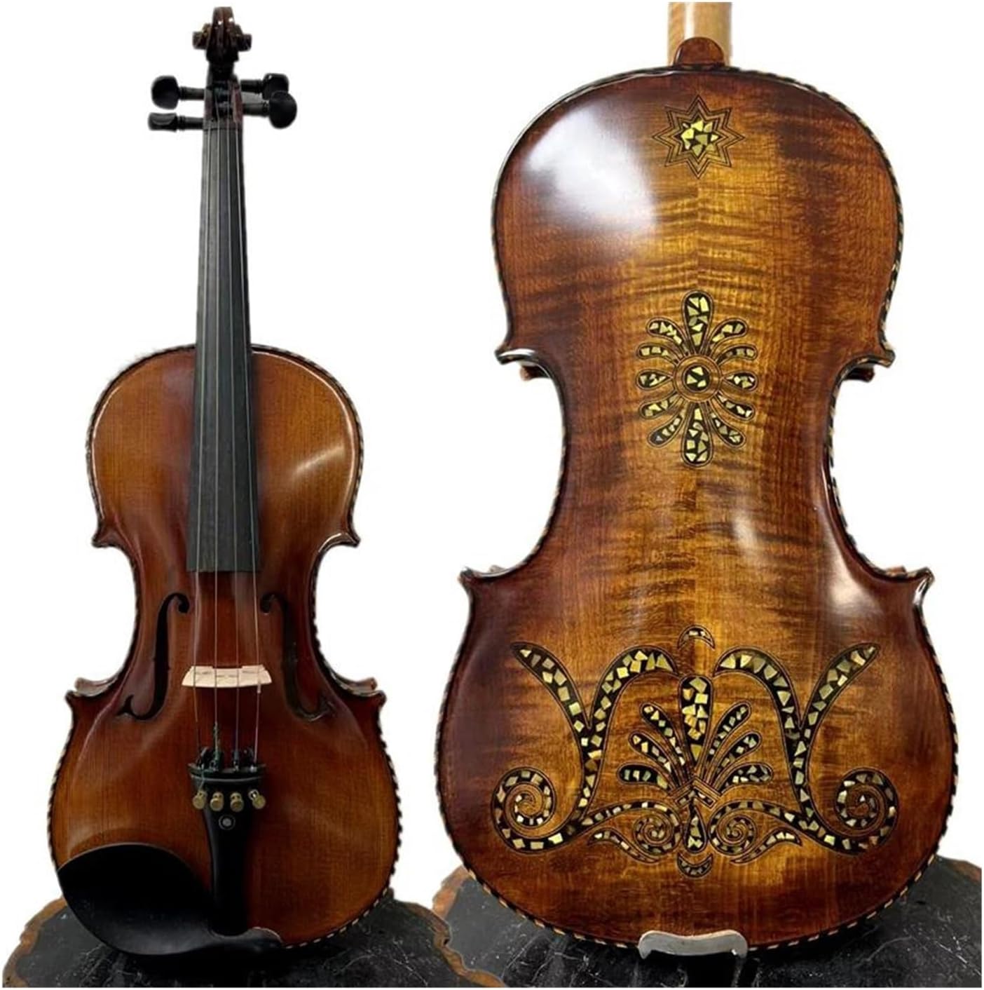 製作証明書付き】 Gliga Vasile 最上位 装飾バイオリン 4/4の通販 by ELU