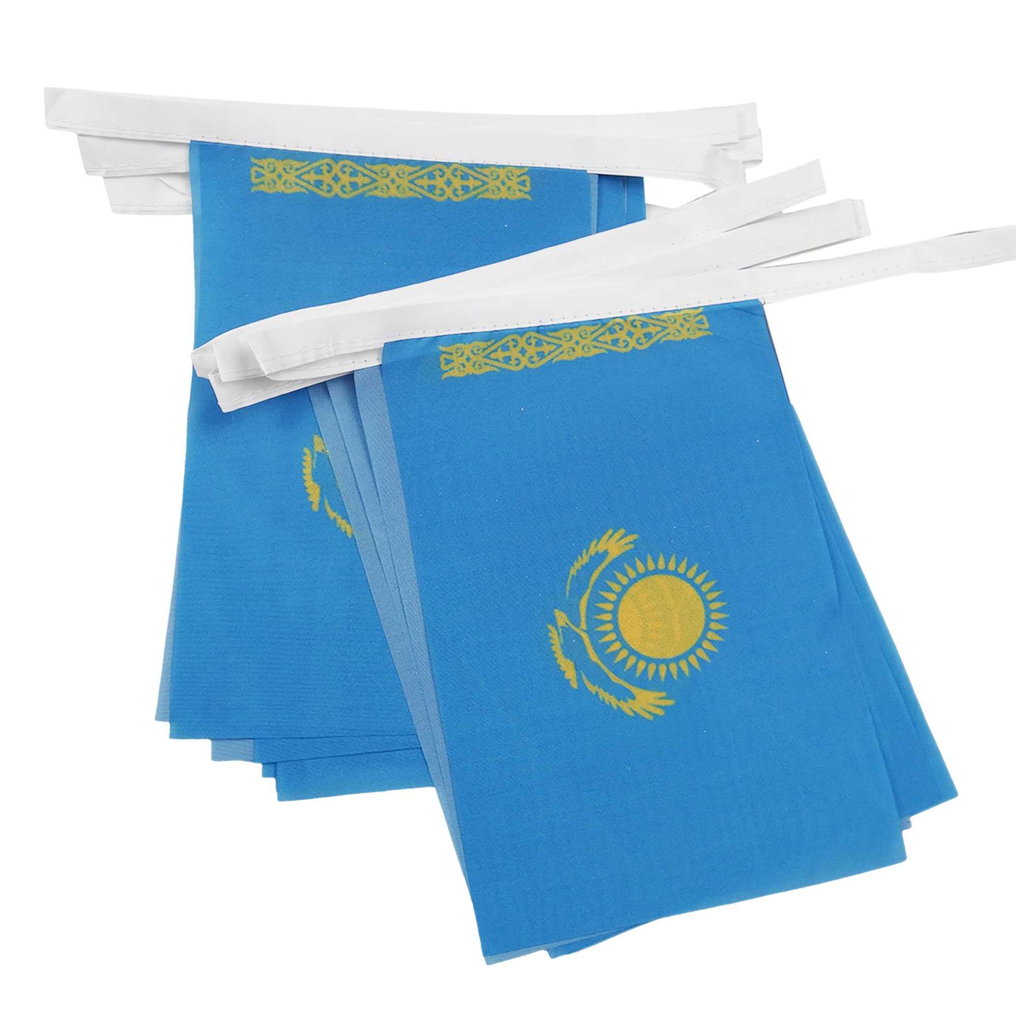 AZ FLAG Guirnalda 6 Metros, 20 Banderas de Ecuador 21x15 cm, Bandera Ecuatoriana 15 x 21 cm - Banderines — view 28