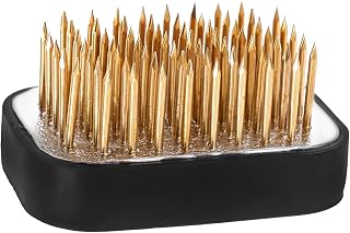 SEWACC Herramienta para Arreglos DIY Rana Floral De Metal 50x28 Mm Color Cobre Fijación Estable para Jarrones y Flores Secas Uso Profesional Base Cuadrada