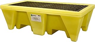 2 Drum Poly Spill Pallet 2000, 58 Gallon Spill Capacity, 2000 lbs Load Capacity, 53.5