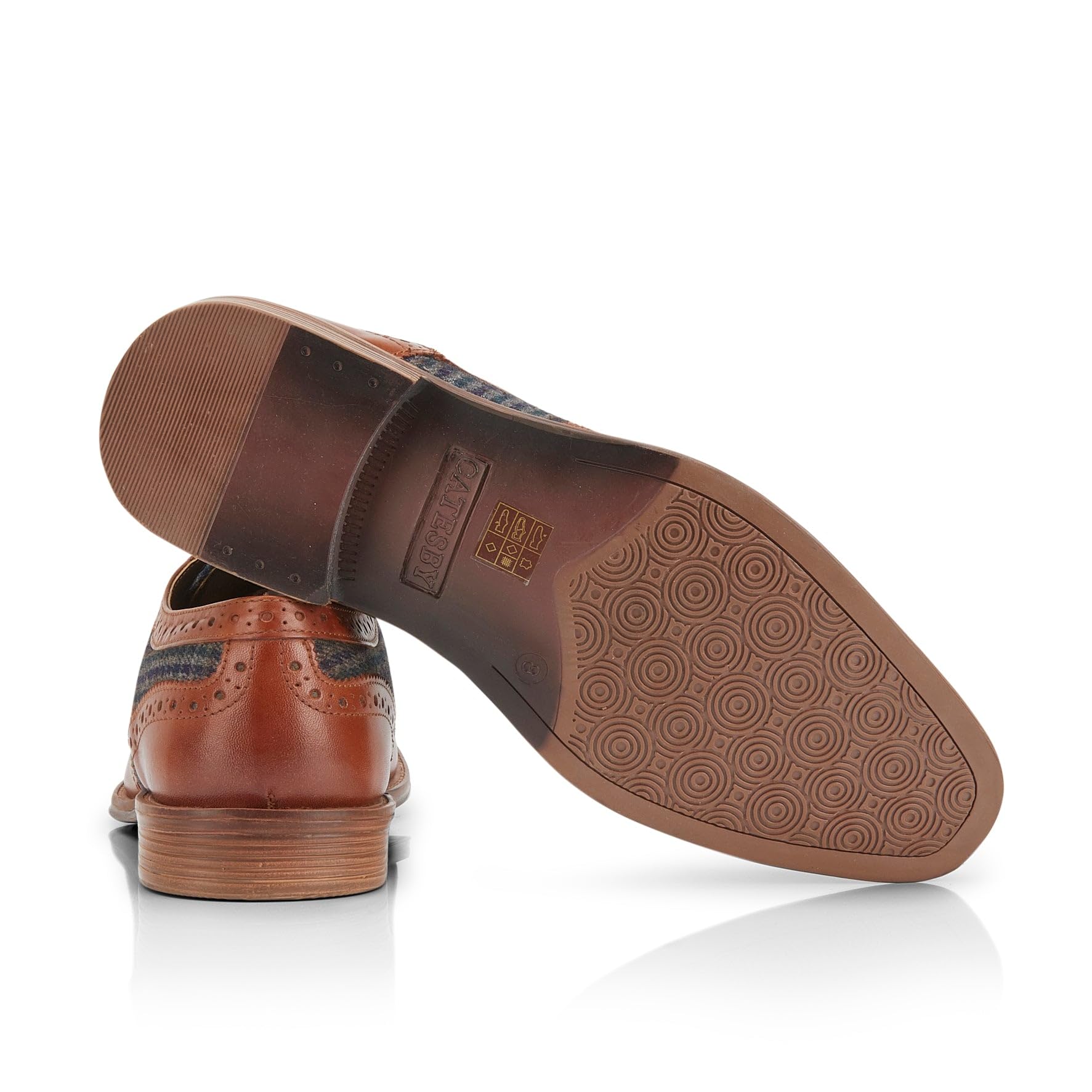 Catesby Spey Premium-Leder-Herrenschuhe, Brogues, leicht, bequem, gepolstert, Hochzeit, formelle Schuhe für Herren