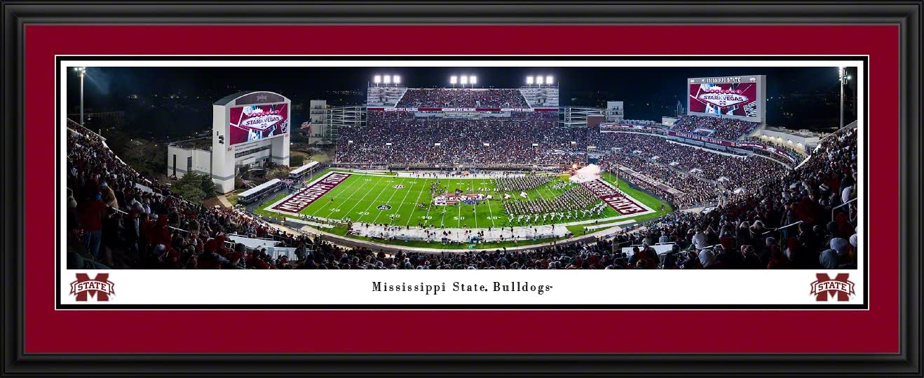 Mississippi State Football - Panoramic Wall Decor and Posters by Blakeway Panoramas