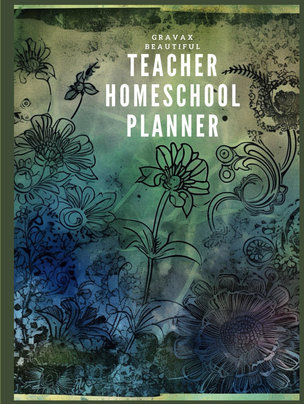 Gravax Beautiful Teacher Homeschool Planner