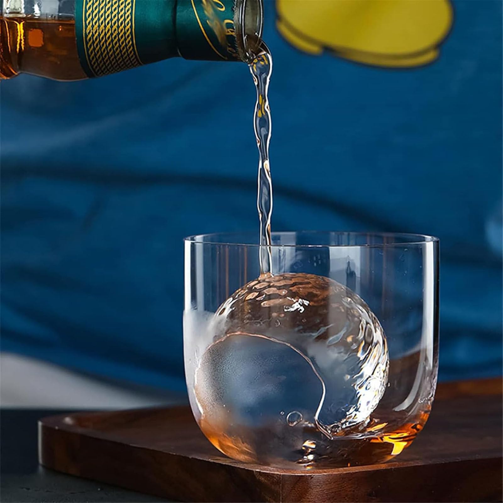 Kostkarka do lodu, lotnicze aluminiowe formy do lodu, powolne topnienie, długotrwały chłód do koktajli i whisky, idealna do rozrywki, akcesoria do domowego baru