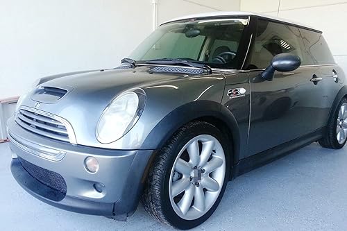 Miniatura 3 de iJDMTOY (2) Kit de luz de marcador lateral frontal LED ámbar con lente ahumada, compatible con MINI Cooper 2002-08 de 1 generación R50 R52 R53,