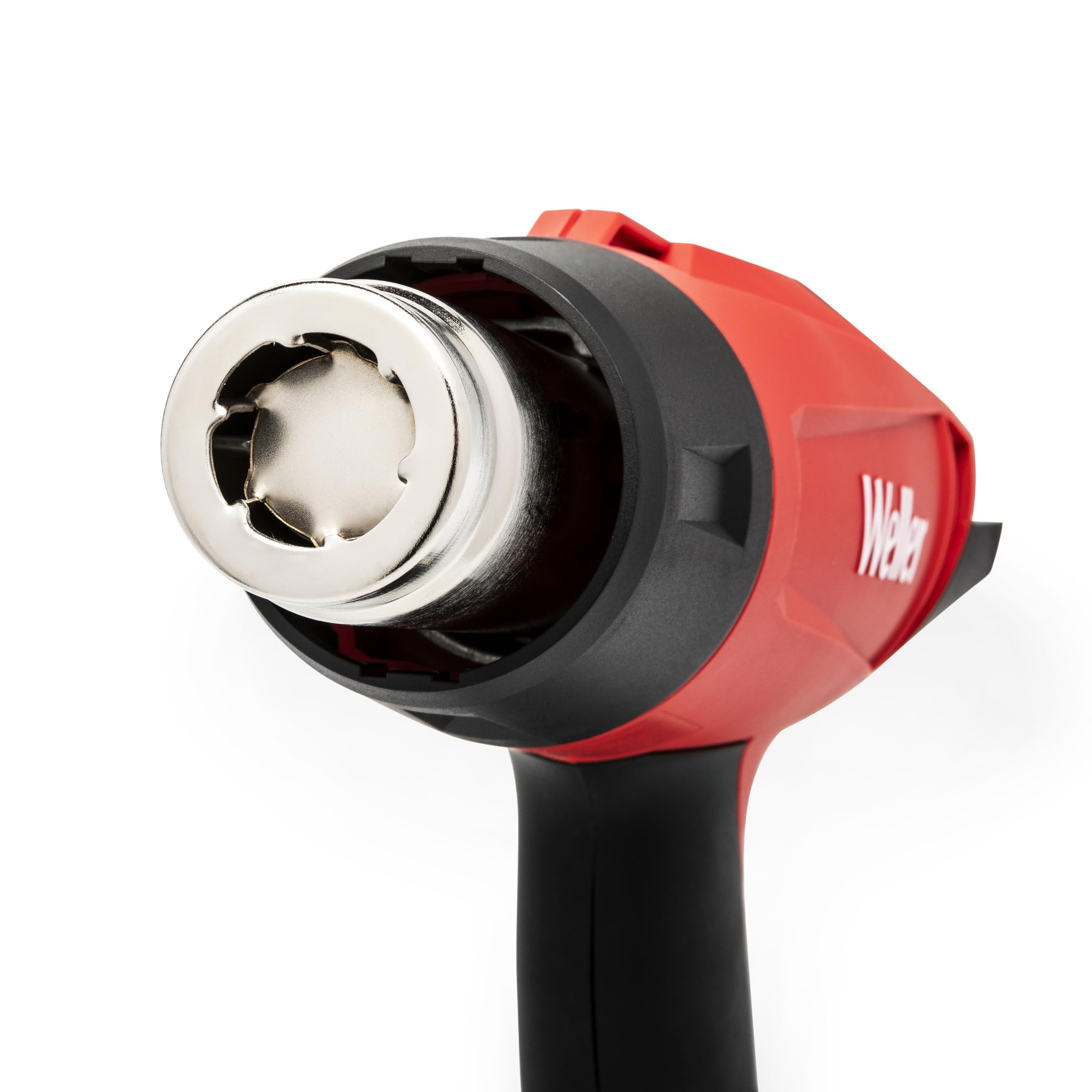 Weller WLHG2023C Heißluftpistole 2000 W / 230 V – Heißluftgebläse mit stufenloser Temperaturregelung, schnellem Aufheizen, Überhitzungsschutz und Standfuß für freihändiges Arbeiten