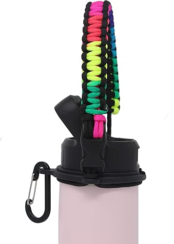 One MissionX Mango Paracord para botellas de agua YETI Rambler de 46 onzas, 36 onzas, 26 onzas, 64 onzas, 18 onzas, 12 onzas, correa de transporte
