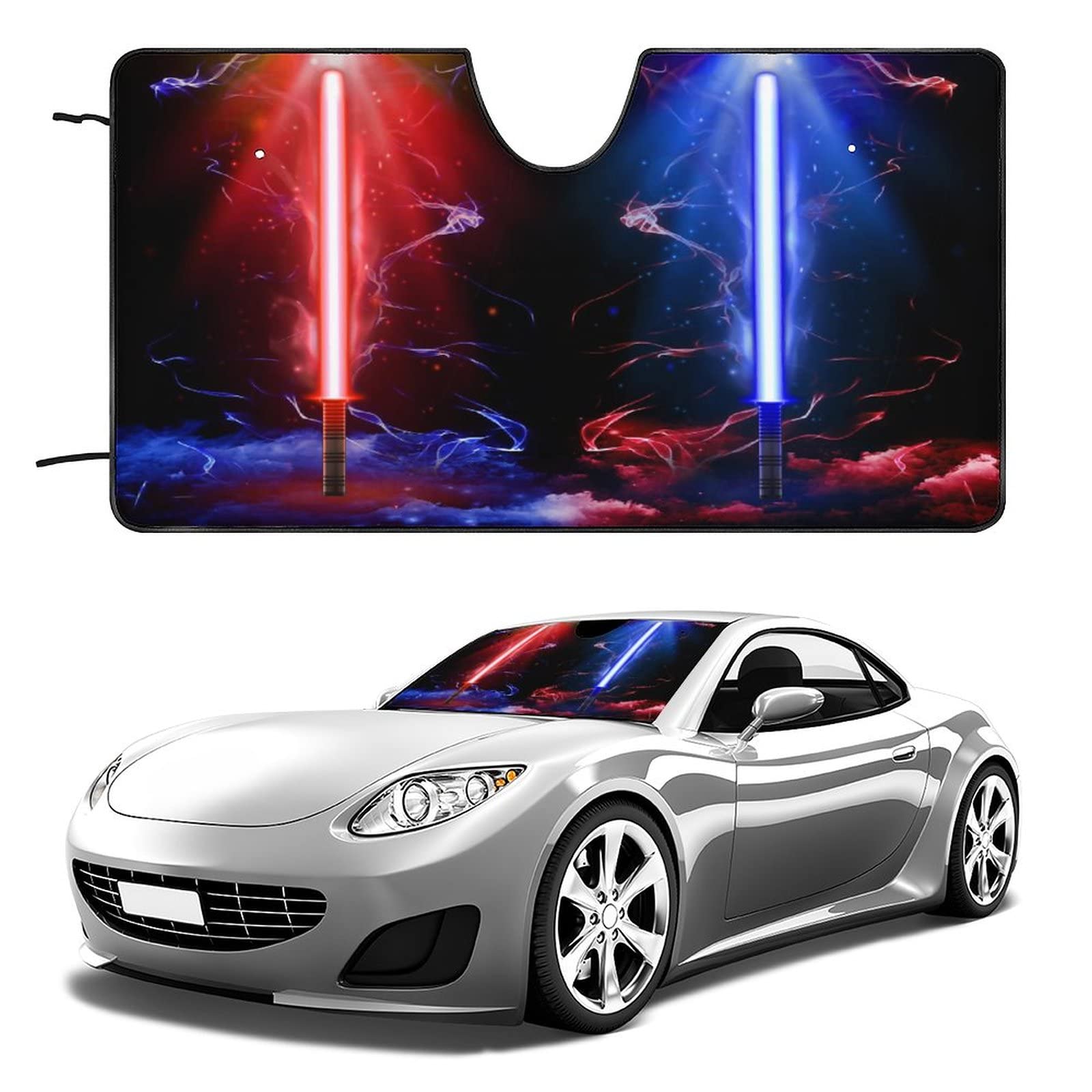 Amazon.com: Retro Movie Theme Car Sun Shade Windshield
