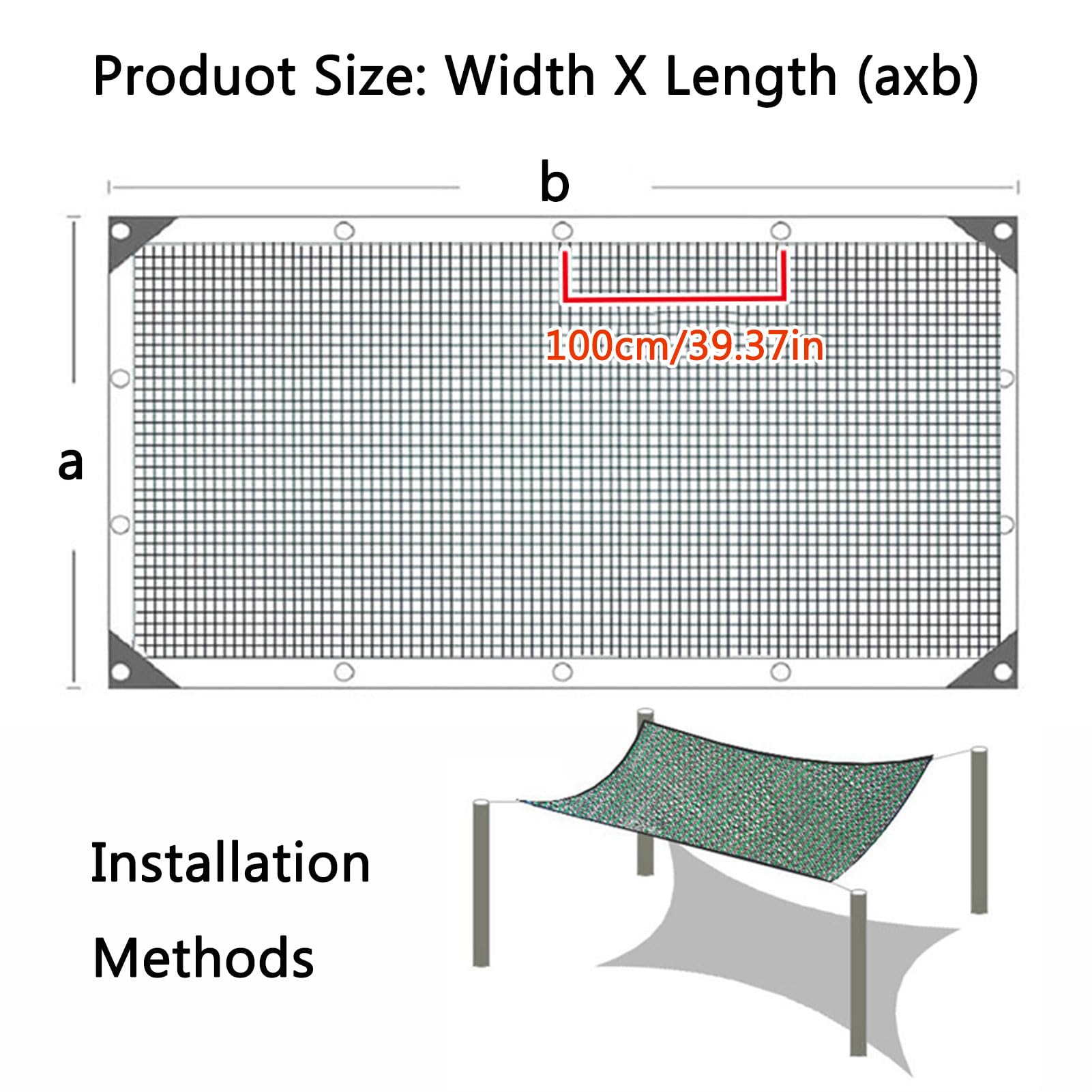 Pera e Solut - Copertura con occhielli per proteggere le piante, serra, fienile o canile, 4 x 15 m, protezione UV al 90%