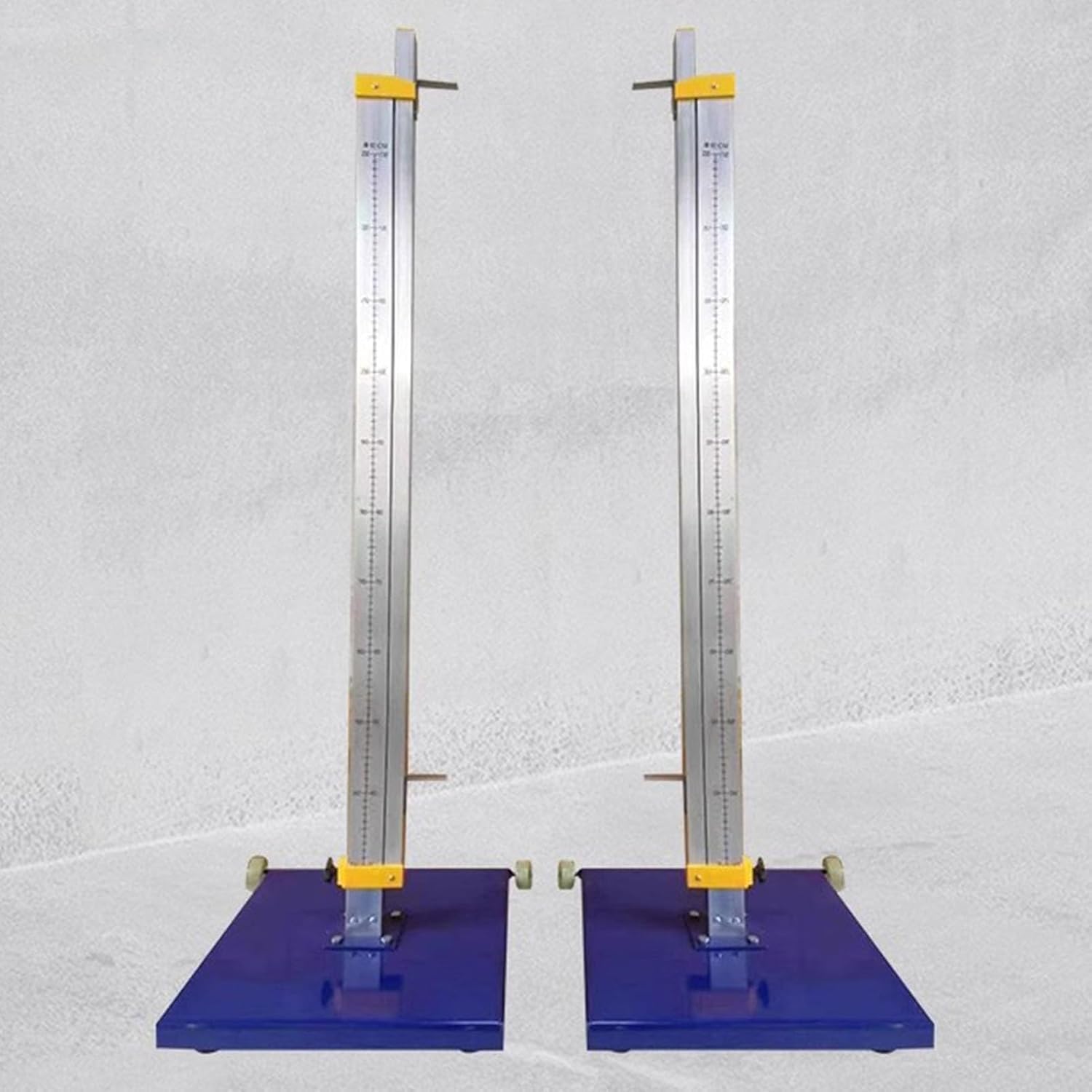 High Jump Stand for Competition & Training | Adjustable Aluminum Standards Up to 7.5 Ft | Perfect for Track & Field, Schools, and Athletes