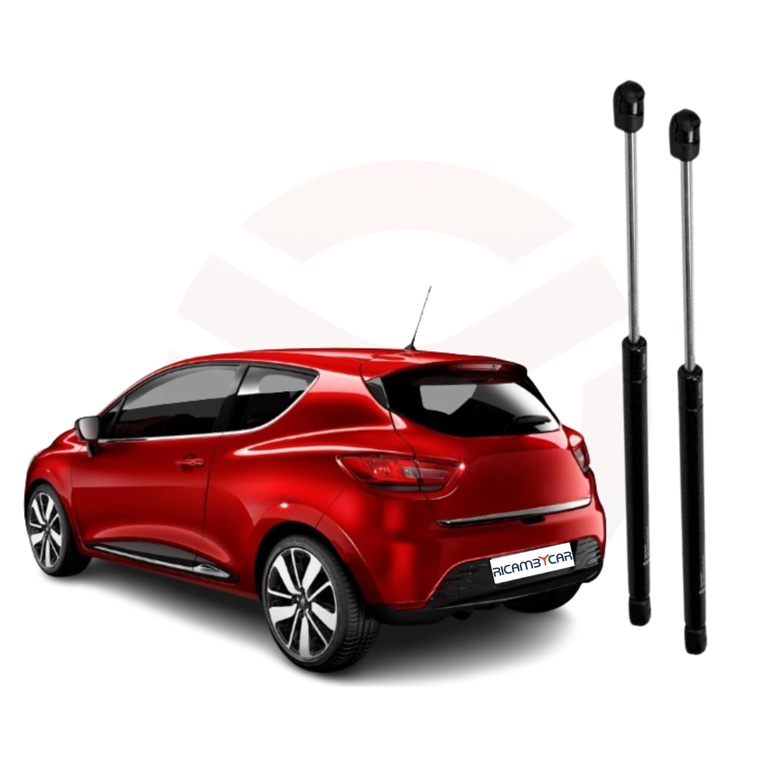 Coppia Molle a Gas Portellone Posteriore Compatibile con Renault CLIO 2012 > 2018