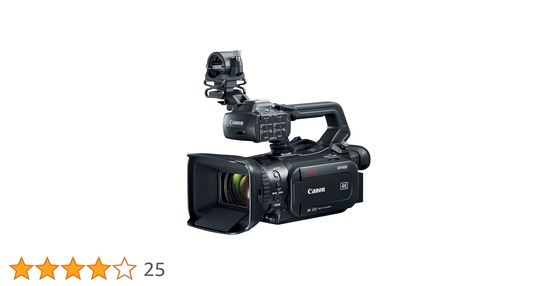 Buy Canon XF400 HDMI 2.0 Output Camcorder, Black Online at Low