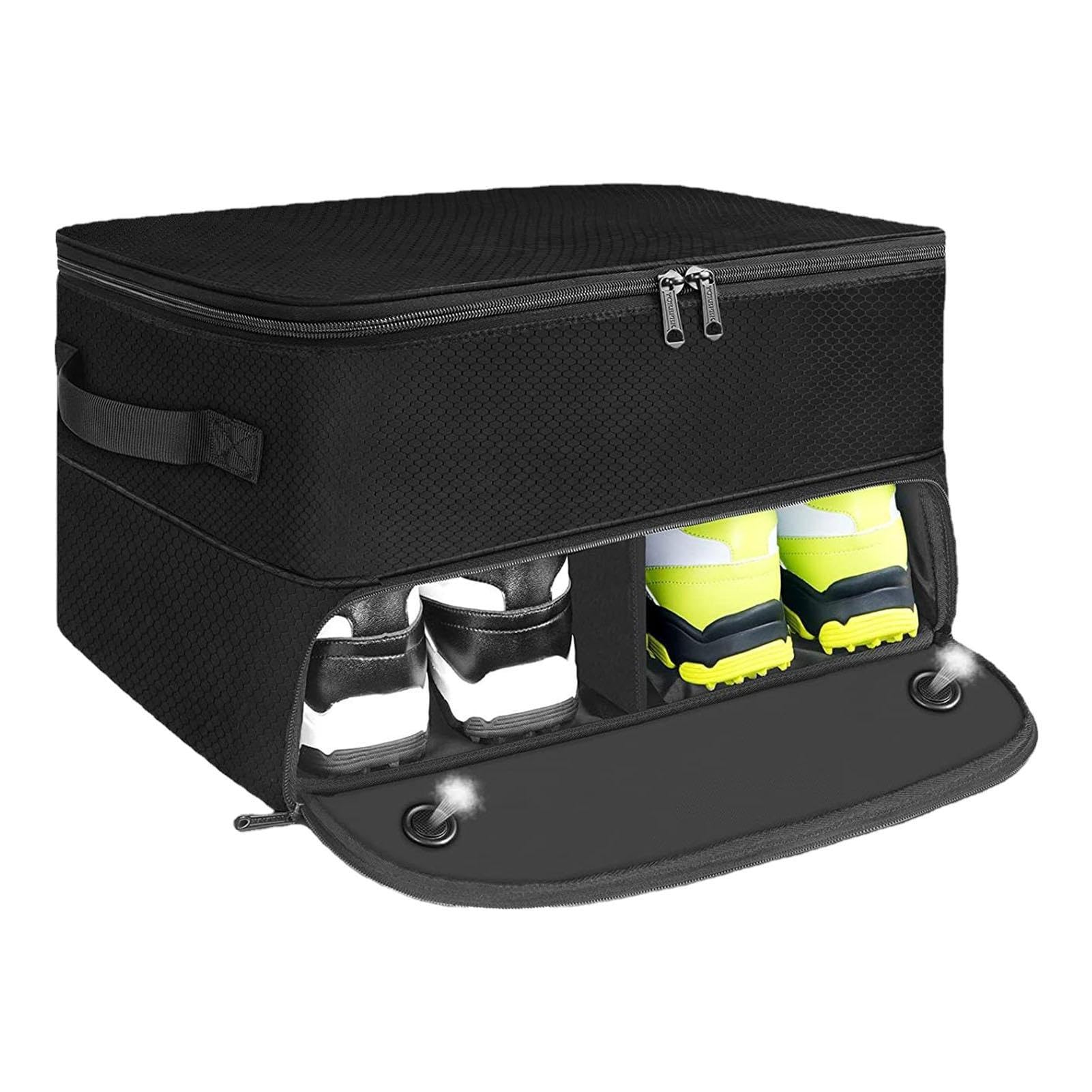 Auto-Golfzubehör-Organizer – Aufbewahrungstasche für Golfzubehör | tragbare Golfballbox, leichte Golfschuhtasche, langlebige Golfschuhtasche, platzsparende Tasche für Scorekarten-Schuhe, T-Shi