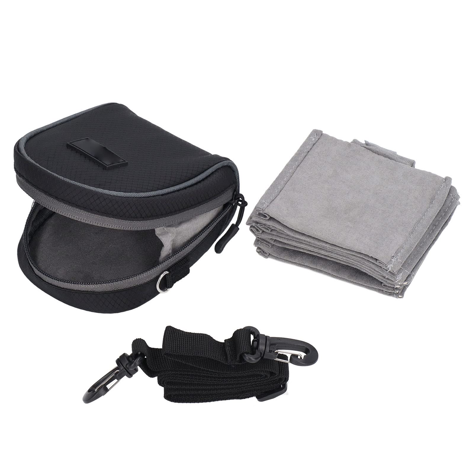 Camera Lens Filter Pouch 8 Slot Portable Filters Case Bags Shoulder Strap Photography