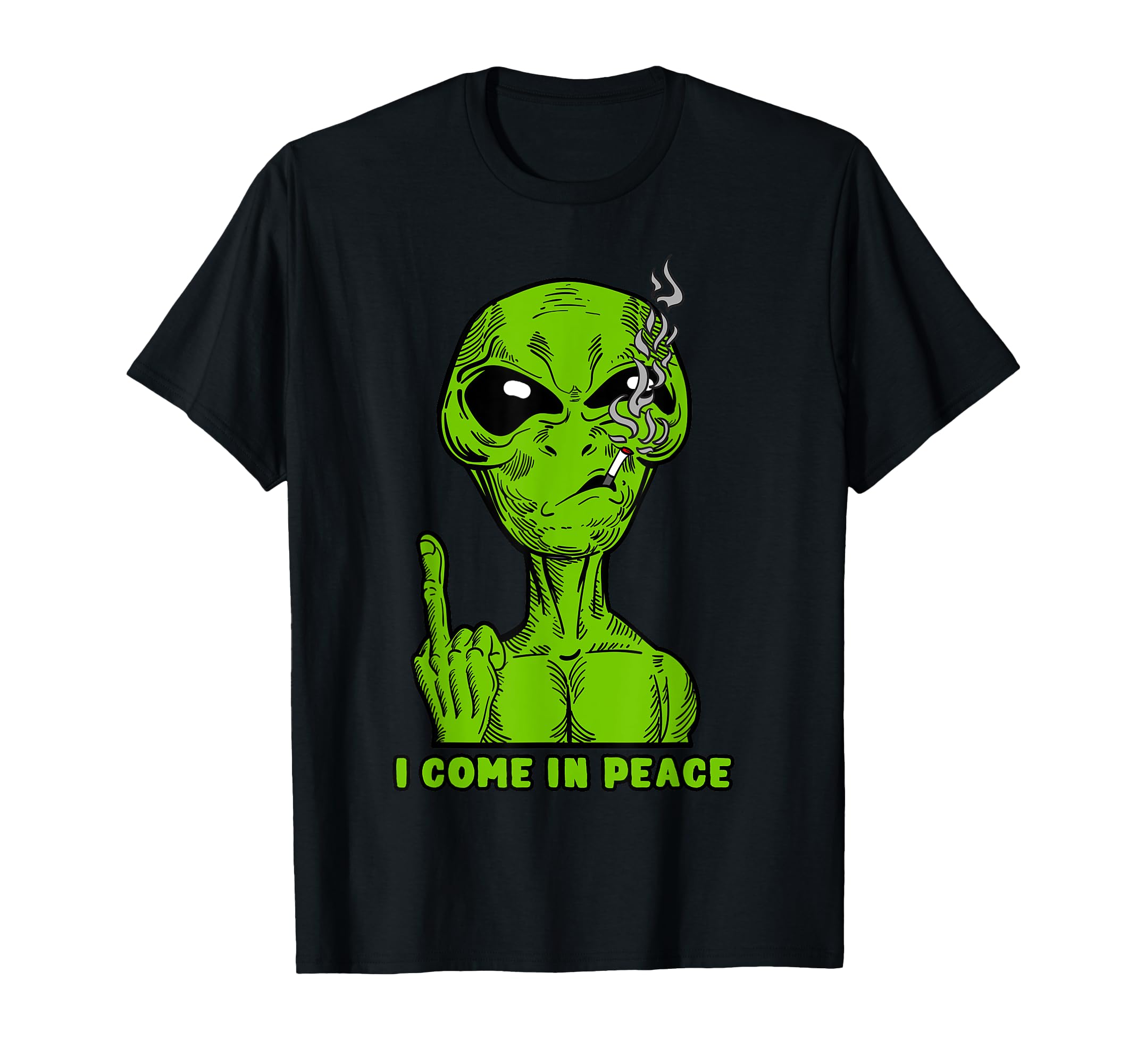 T-Shirt Unisexe 'Les Envahisseurs' - Impression Graphique - 100% Coton - Taille Au Choix (S à 3XL) - Noir - Neuf Sans Étiquettes