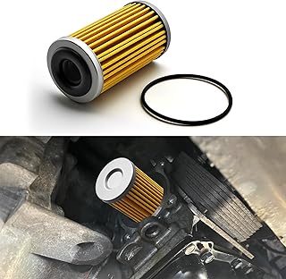 Automatic Transmission Filter Kit, Transmission Oil Filter, Car Gearbox Oil Filtrator, Automotive Gearbox Gasoline Filtering Device Compatible with Nissan Sentra, Infinite, Replac OEM #0440455