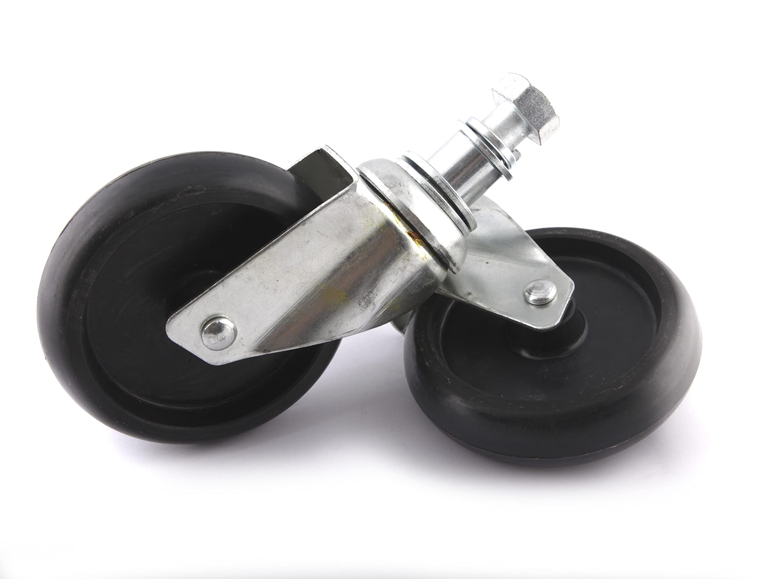 CLAS Equipements Paire de Roues pivotantes ø125x32mm pour Grue Oh 0338 - SA 0341