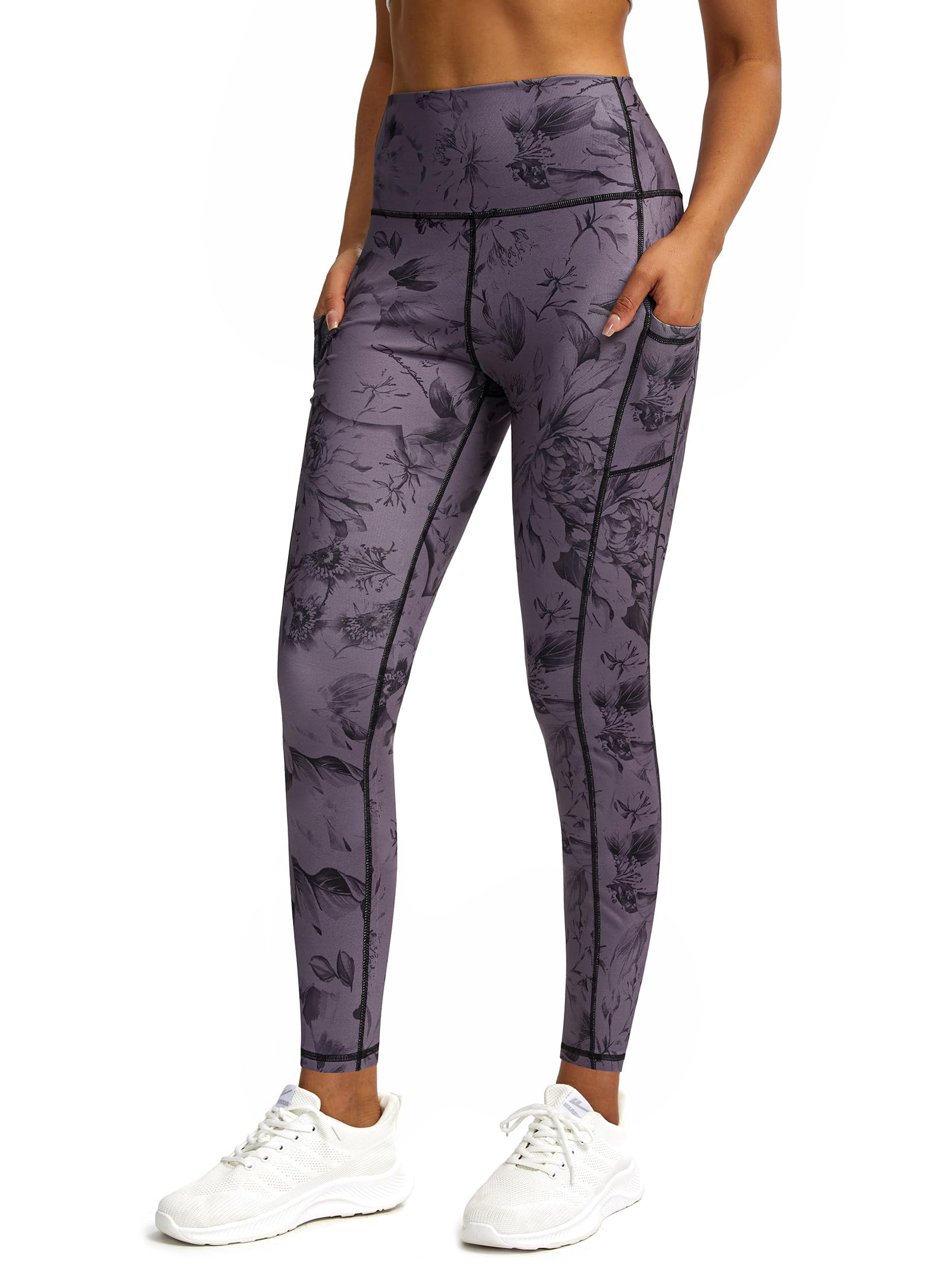 Pantalon de travail pour femme, legging pour femme, contrôle du ventre, pantalon de yoga avec poches, collants de course à pied, fitness, gym