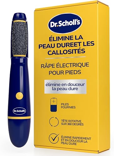 Dr. Scholl's Râpe électrique pour pieds Élimine instantanément l 