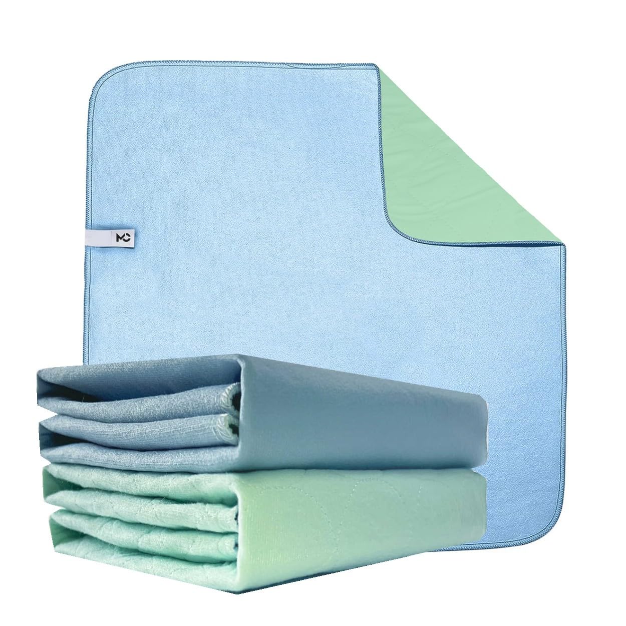 Lavable, reutilizable, impermeable, almohadilla para incontinencia de 34 x 36 pulgadas