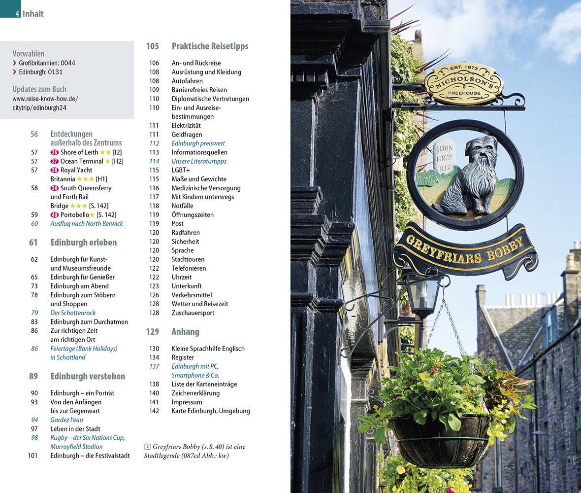 Reise Know-How CityTrip Edinburgh: Reiseführer mit Stadtplan und kostenloser Web-App