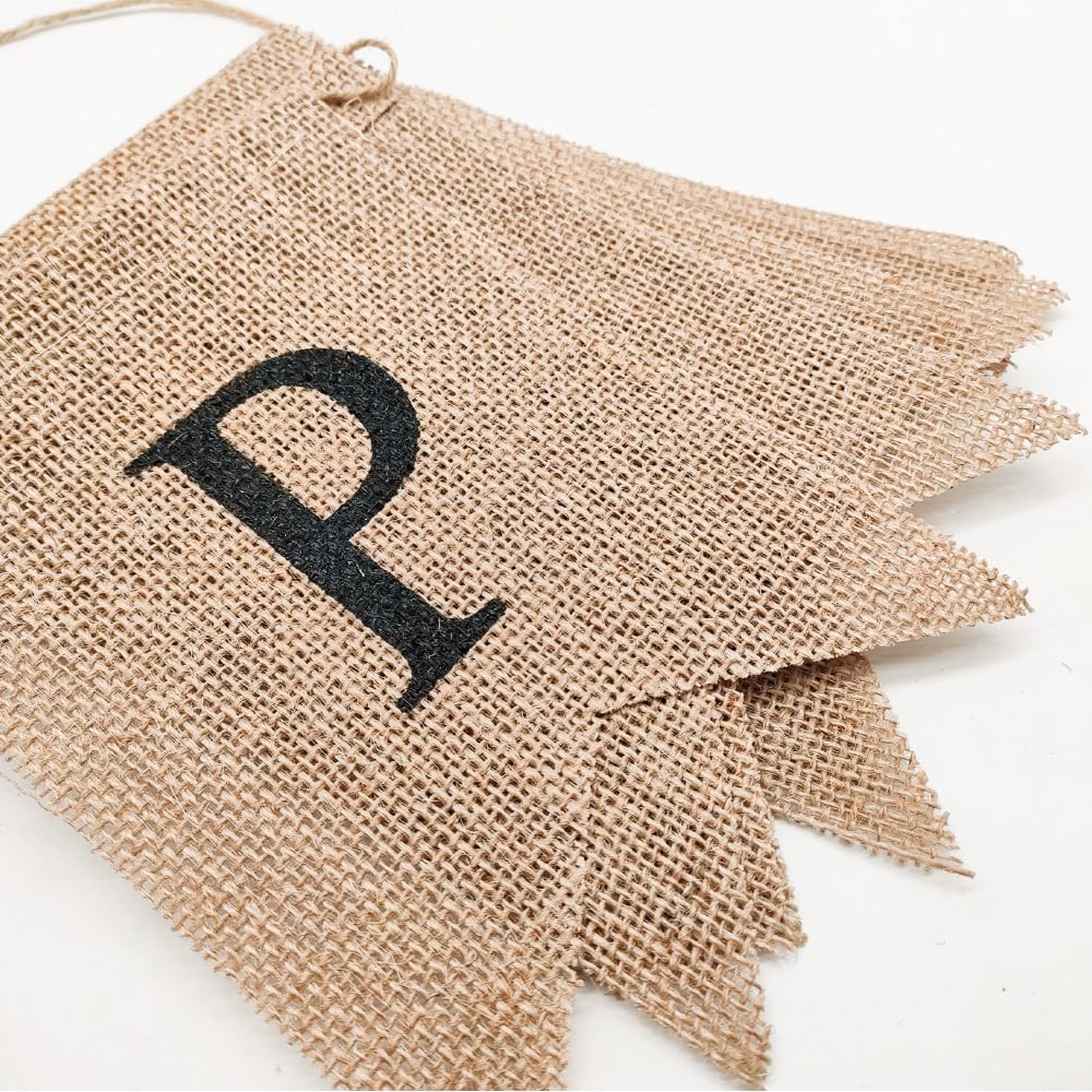 We Are So Proud of You Banner Burlap Graduation Season Graduation Celebration Banner Great for Parties University College or School Ceremonies Background Decoration - Image 4