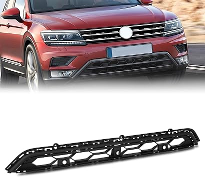 Front Bumper Grille Grill Compatible with 2018-2021 Volkswagen Tiguan Bumper Face Bar Grilles,Replacement for VW1036145