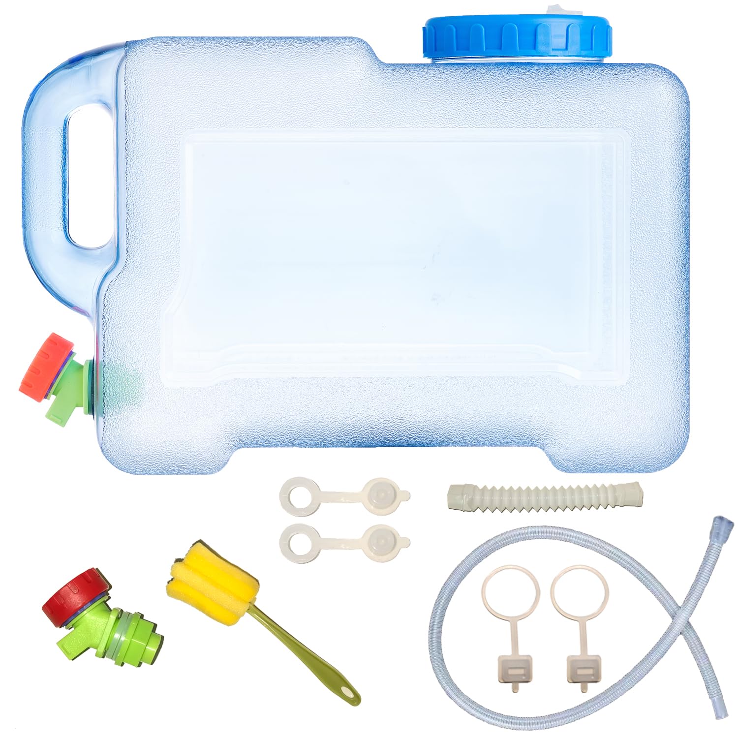 5-22L bidón de Agua con grifos, depósito de Agua con Grifo, contenedor de Agua para Camping, contenedor de Agua para Cocina, RV, Furgoneta, camión, Camping, Escuela
