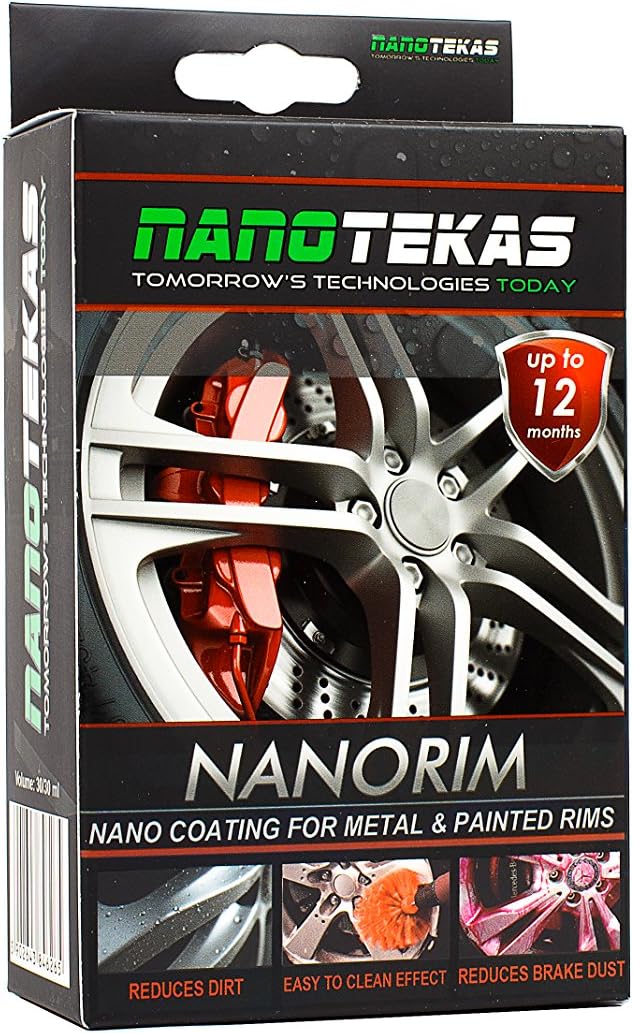 Nanotec Water Repelling Hydrophobic Nano Coating for Rims (2x30 mL)
