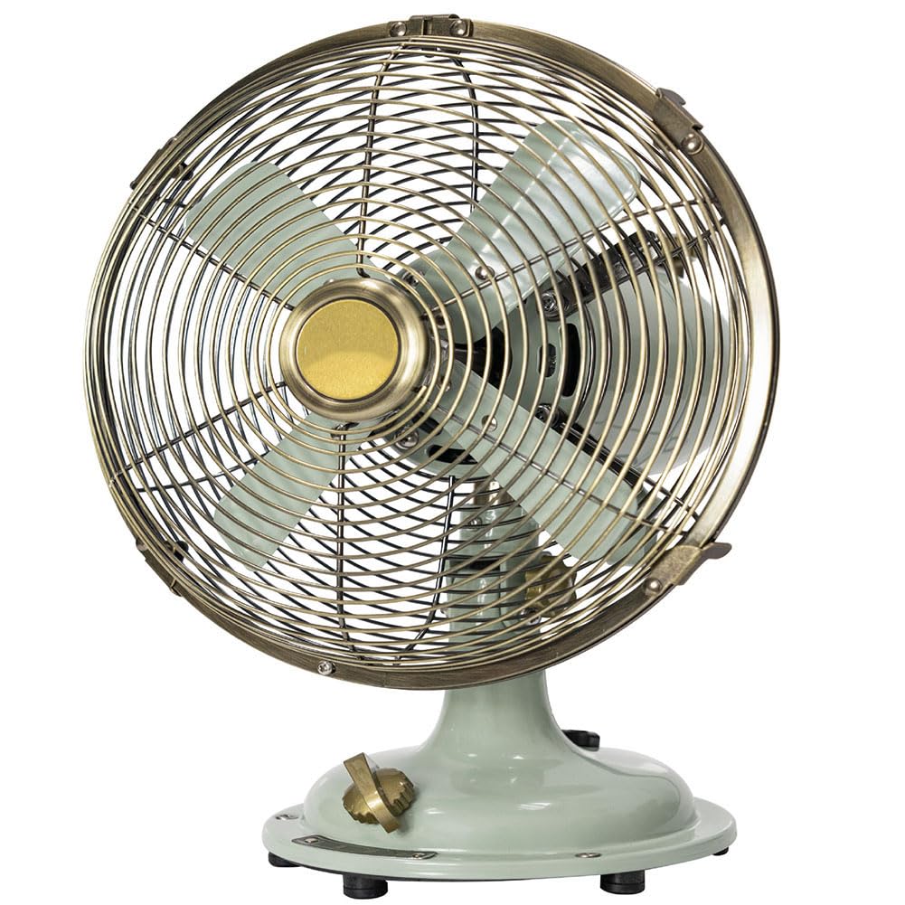 Amazon.com: Metal Retro Table Top Fan, 8 Inch, 3-Speed Metal