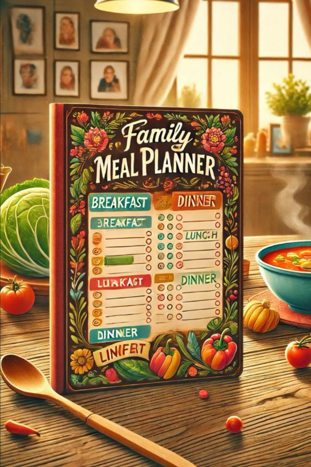 Streamline Your Grocery Shopping with a Smart Family Meal Planner      Paperback – January 16, 2025