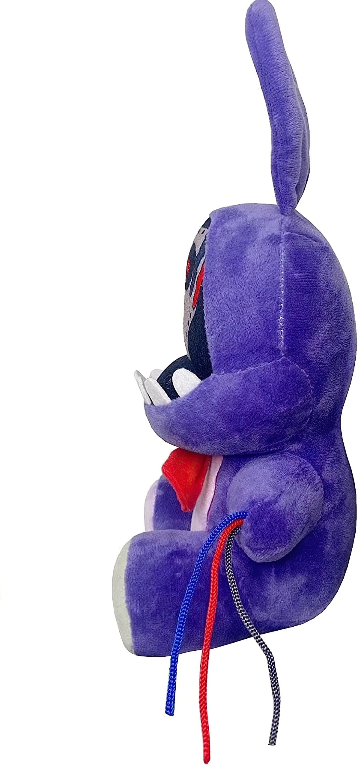 FNAF Withered Purple Bunny Plush Toy, 8 in FNAF Security Breach Bonnie Doll, Five Nights At Game Collectible Toys for Kids Fans (Withered Purple Bunny)