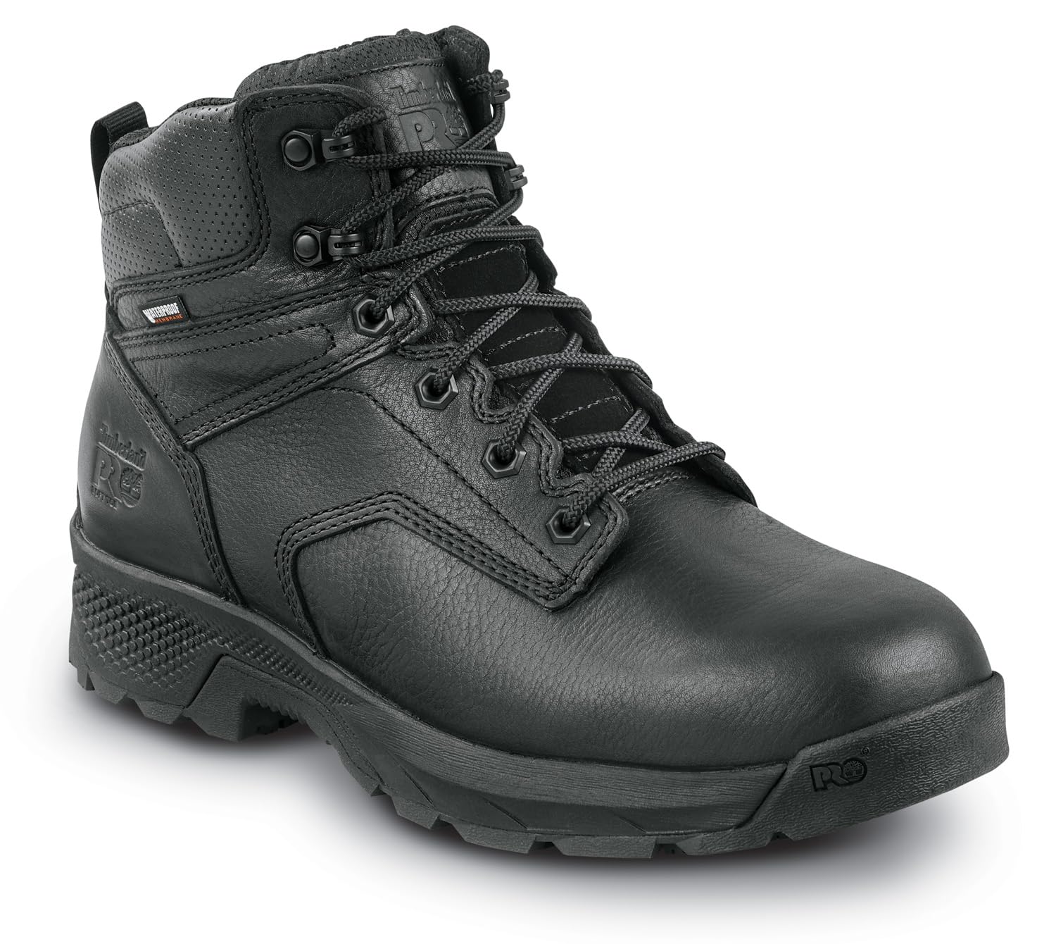 Timberland PRO Men's 6 Black TiTAN EV MaxTRAX Soft Toe Waterproof Boot (7.5 W)