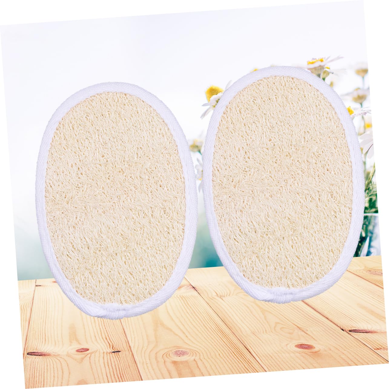 FRCOLOR 6piezas Esponjas De Natural Para Baño Exfoliantes y Ecológicos Para Limpiar y Suavizar La