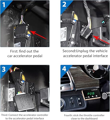 Miniatura 6 de Controlador de respuesta del acelerador 9Drive compatible con BMW 2002+ HYUNDAI Genesis 2009+, Genesis Sedan 2010+, Genesis Equus2009-2016, Genesis