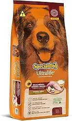 Ração Special Dog Ultralife Adultos Raças Médias e Grandes Sabor Frango e Arroz 15kg