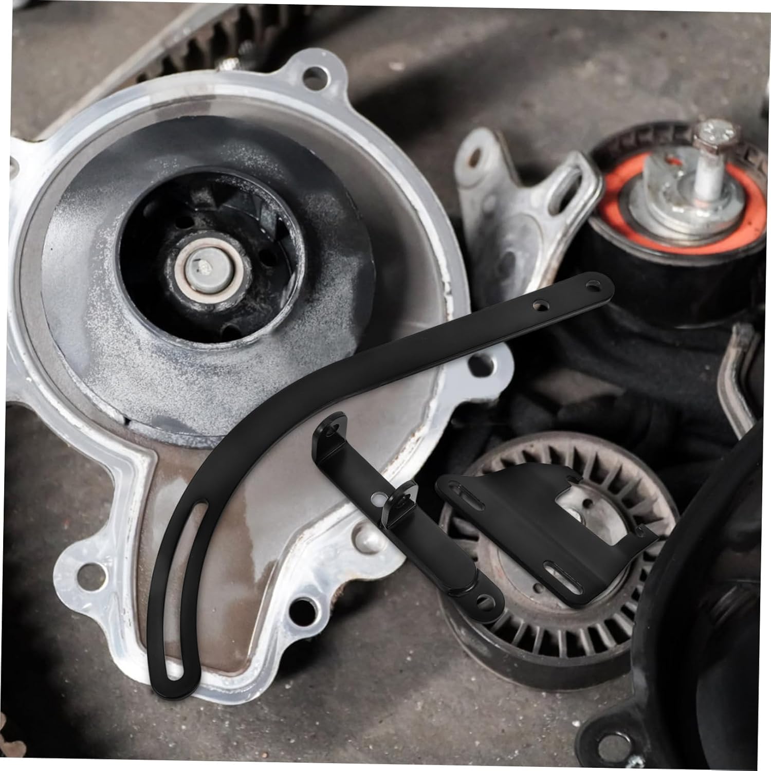 1set Car Alternator Bracket Water Pump Support Compatible Easy Installation Mechanical Stability Secure Equipment Hold for Models