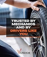 Vista 9 de Vondior Medidor de presión de neumáticos con tubo (0-60 PSI), medidor de presión de aire certificado ANSI preciso con esfera brillante grande