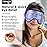 NEWGO Cooling Eye Mask for Puffy Eyes, Cold Eye Mask Eye Ice Pack for After Eyes Surgery, Tension Stress Relief, Itchy Eyes, Headaches, Dark Circles - Navy Blue