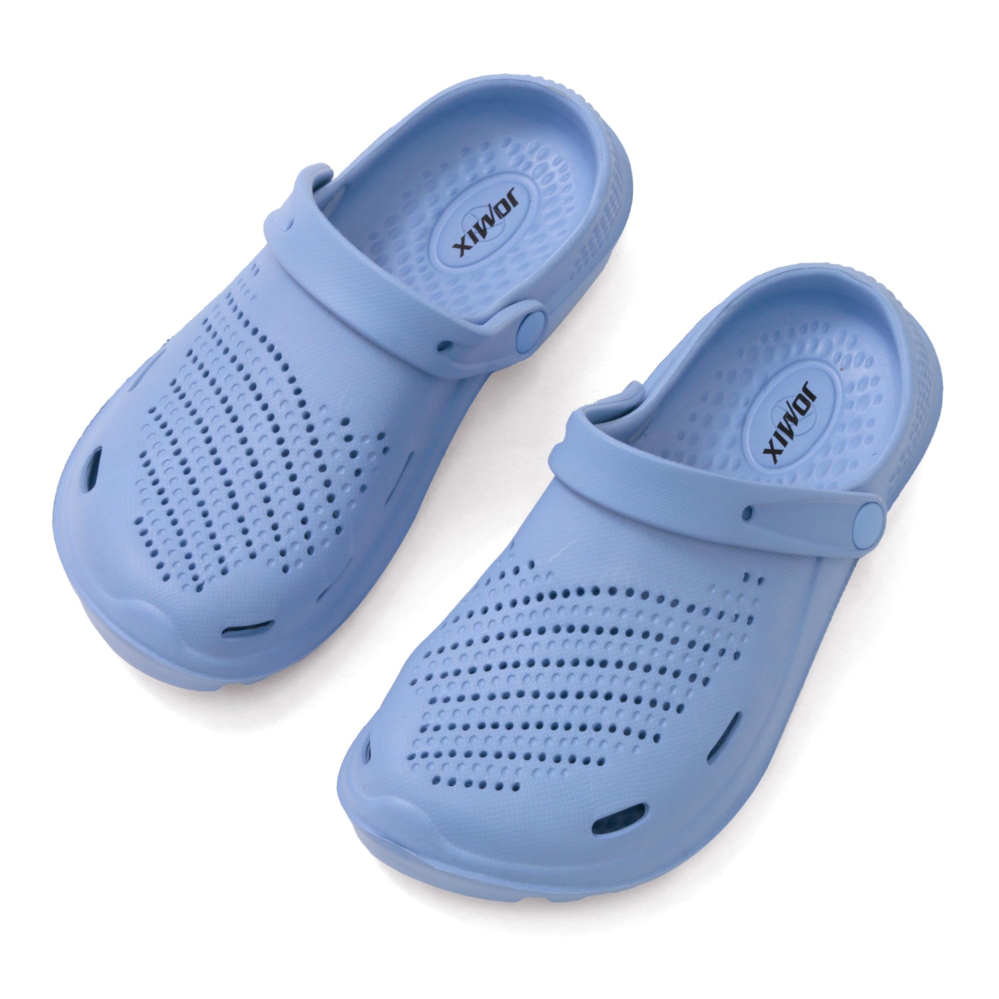 JOMIX Damen Clogs Sommer Pantoletten Elegant Hausschuhe Weiche Gartenschuhe Anti-Rutsch Leicht Sandalen Arbeitsclogs